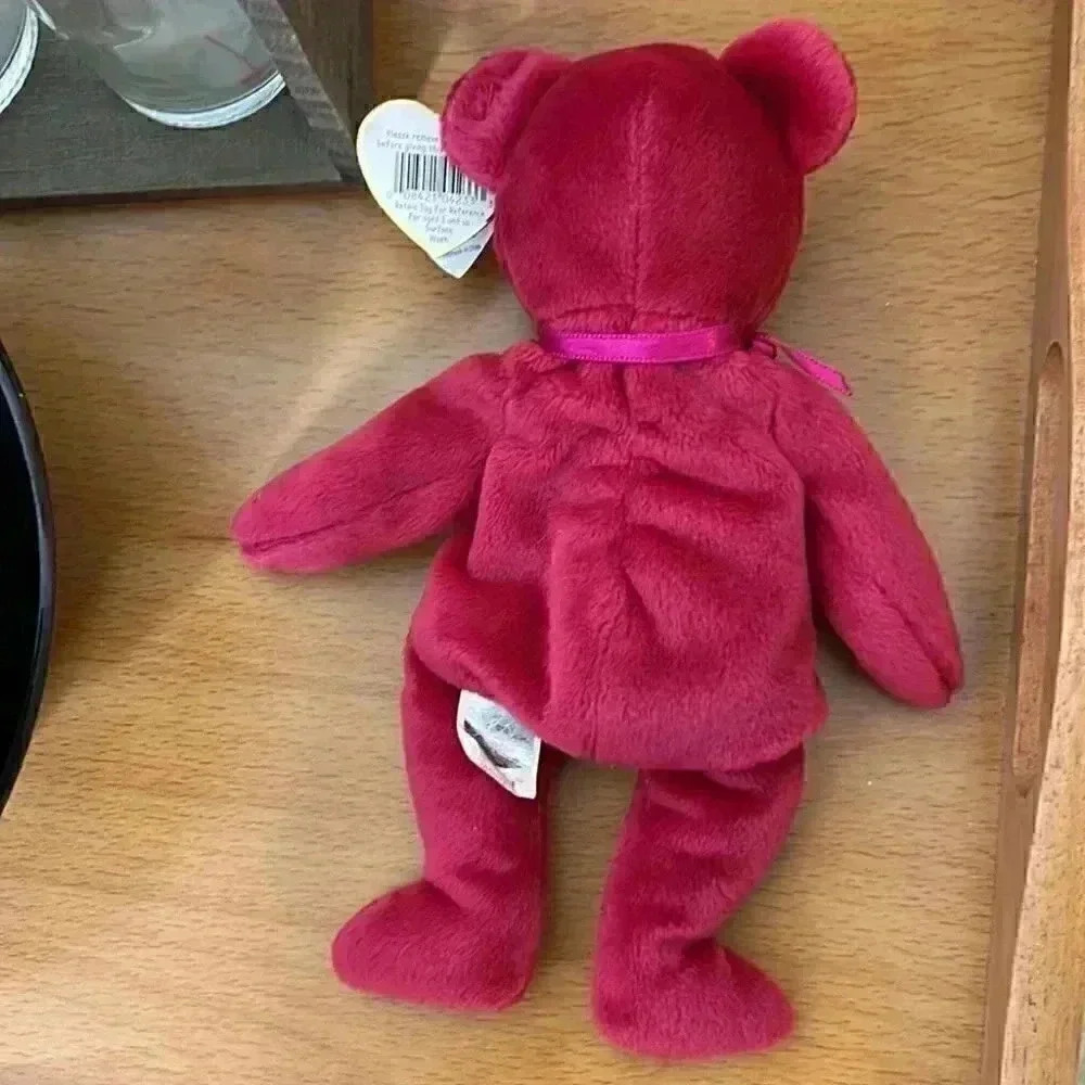 Ty Beanie Baby Valentina Bear - 1998- Hang Tag. Heart Valentines Day - Picture 4 of 11